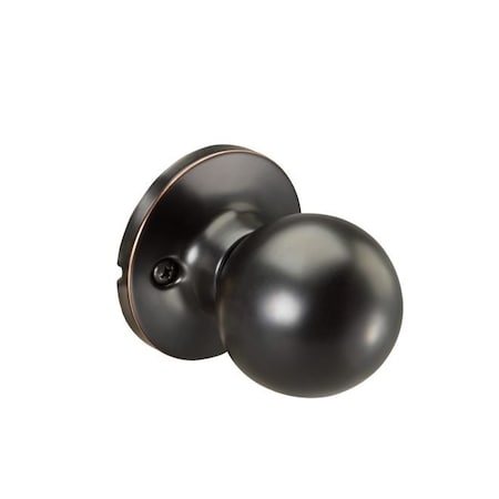 Yale Half Dummy Lock with Athens Knob Oil Rubbed Bronze Finish ATD10BP